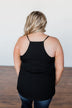 Speaks To My Soul Racerback Tank Top- Black
