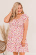 Pleasant Afternoon Mini Dress- Pink