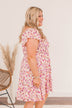 Pleasant Afternoon Mini Dress- Pink