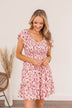 Pleasant Afternoon Mini Dress- Pink