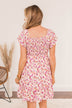 Pleasant Afternoon Mini Dress- Pink