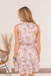 Be Divine Ruffled Mini Dress- Lilac
