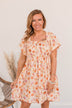 Daisy Days Swiss Dot Dress- Cream