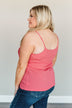 Summer Awaits Crochet Tank- Deep Coral
