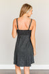 Sunshine Serenity Sleeveless Dress- Heathered Black