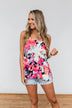 Wonderful For You Floral Babydoll Tank Top- Multi-Colored