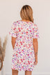 A Fresh Start Floral Dress- Ivory