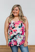 Wonderful For You Floral Babydoll Tank Top- Multi-Colored