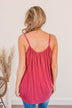 Festival Memories Crochet Tank- Rose Bud