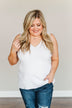 Make Some Magic Knit Tank Top- Off-White