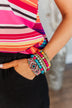 Cute & Colorful Beaded Bracelet Set- Multi-Color