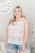 Strive For The Best Floral Tank Top- Ivory