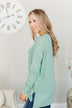 Dream About Us Knit Sweater- Seafoam