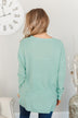 Dream About Us Knit Sweater- Seafoam