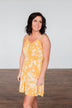 Like A Dream Floral Dress- Yellow