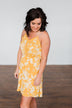 Like A Dream Floral Dress- Yellow