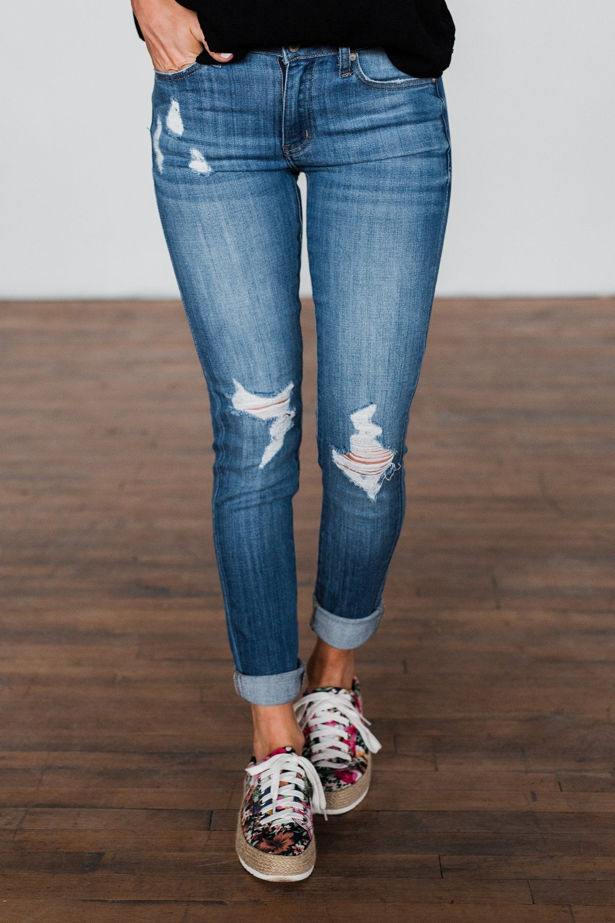 KanCan Skinny Jeans- Kenzie Wash