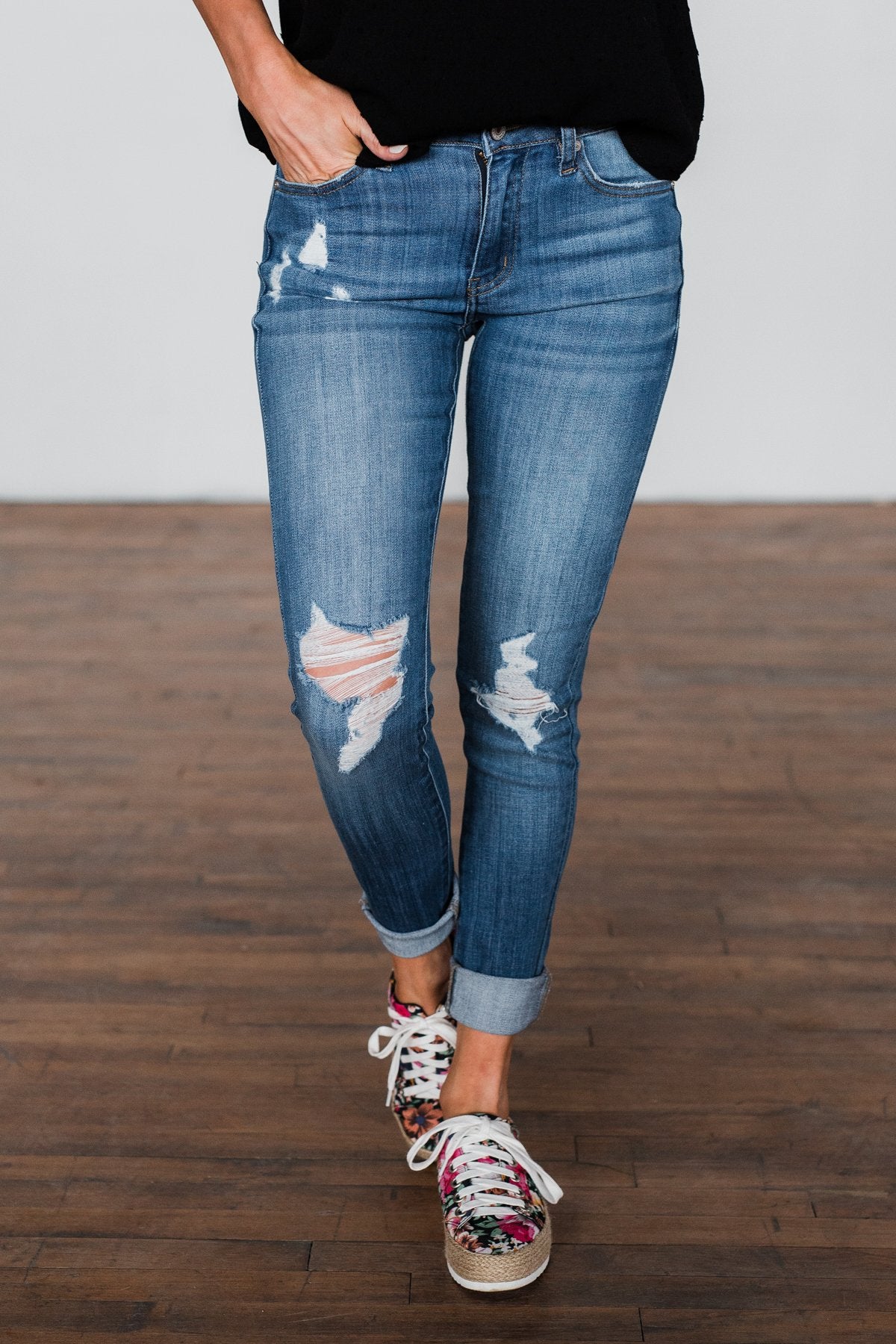 KanCan Skinny Jeans- Kenzie Wash