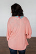 The Perfect Knit Cardigan- Salmon Pink