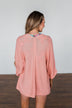 The Perfect Knit Cardigan- Salmon Pink