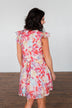 In My Dreams Tie Dye Ruffle Dress- Multi-Colored