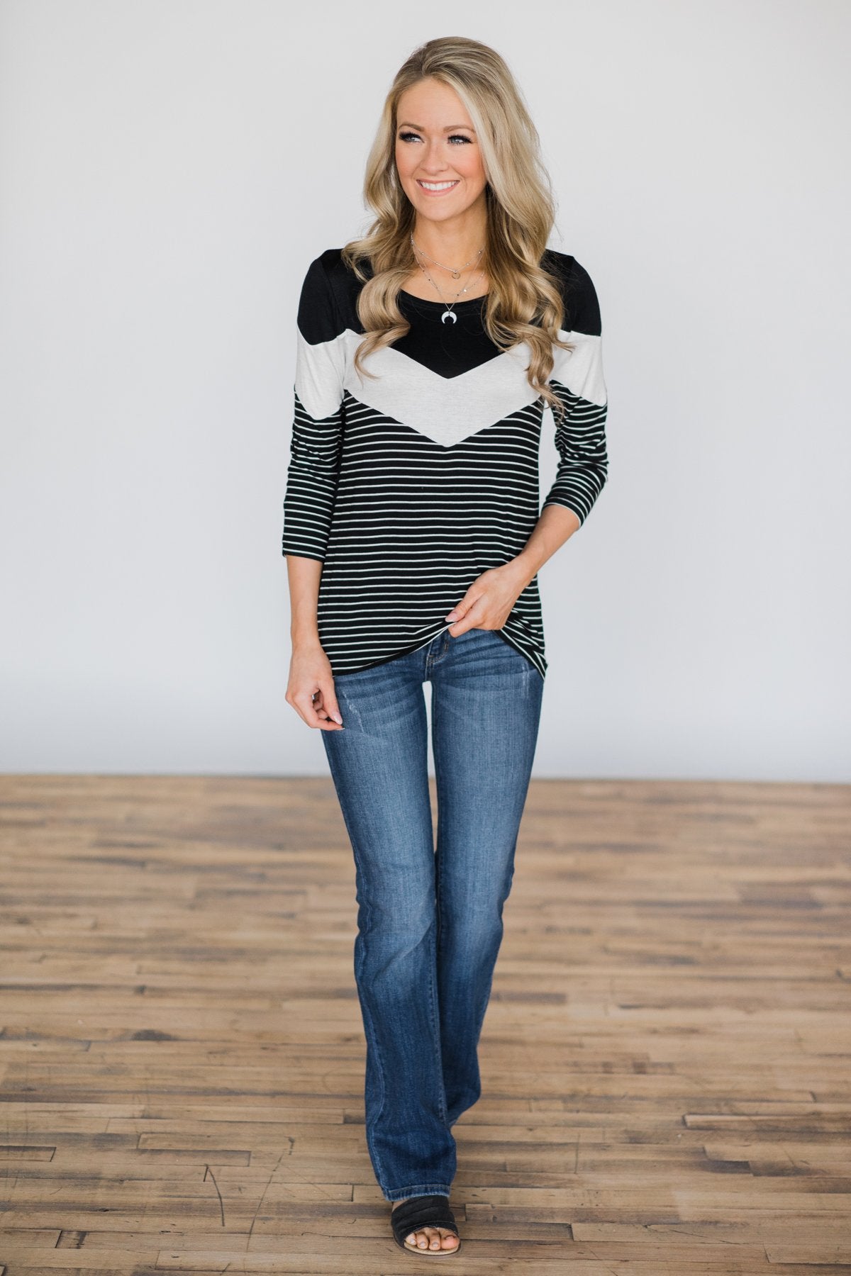 Keeping Promises Striped Top