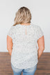 Give It A Go Ruffle Sleeve Top- Ivory