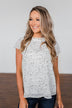 Give It A Go Ruffle Sleeve Top- Ivory