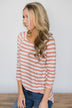 Comes Naturally Striped Top