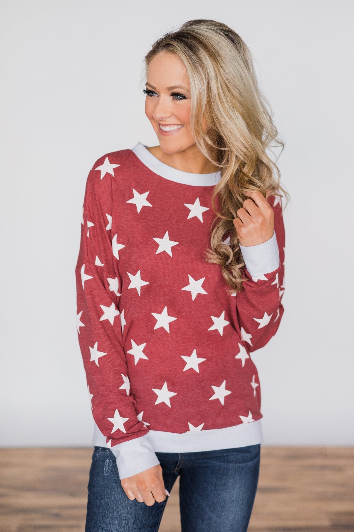 The Star Attraction Top ~ Red