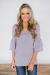 Stealing Hearts Soft Lavender Top