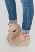 Not Rated Leif Wedges- Rose Gold