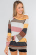 Better Off This Way Striped Top- Multi-Colored