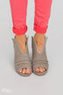 Very G Sunny Booties- Taupe