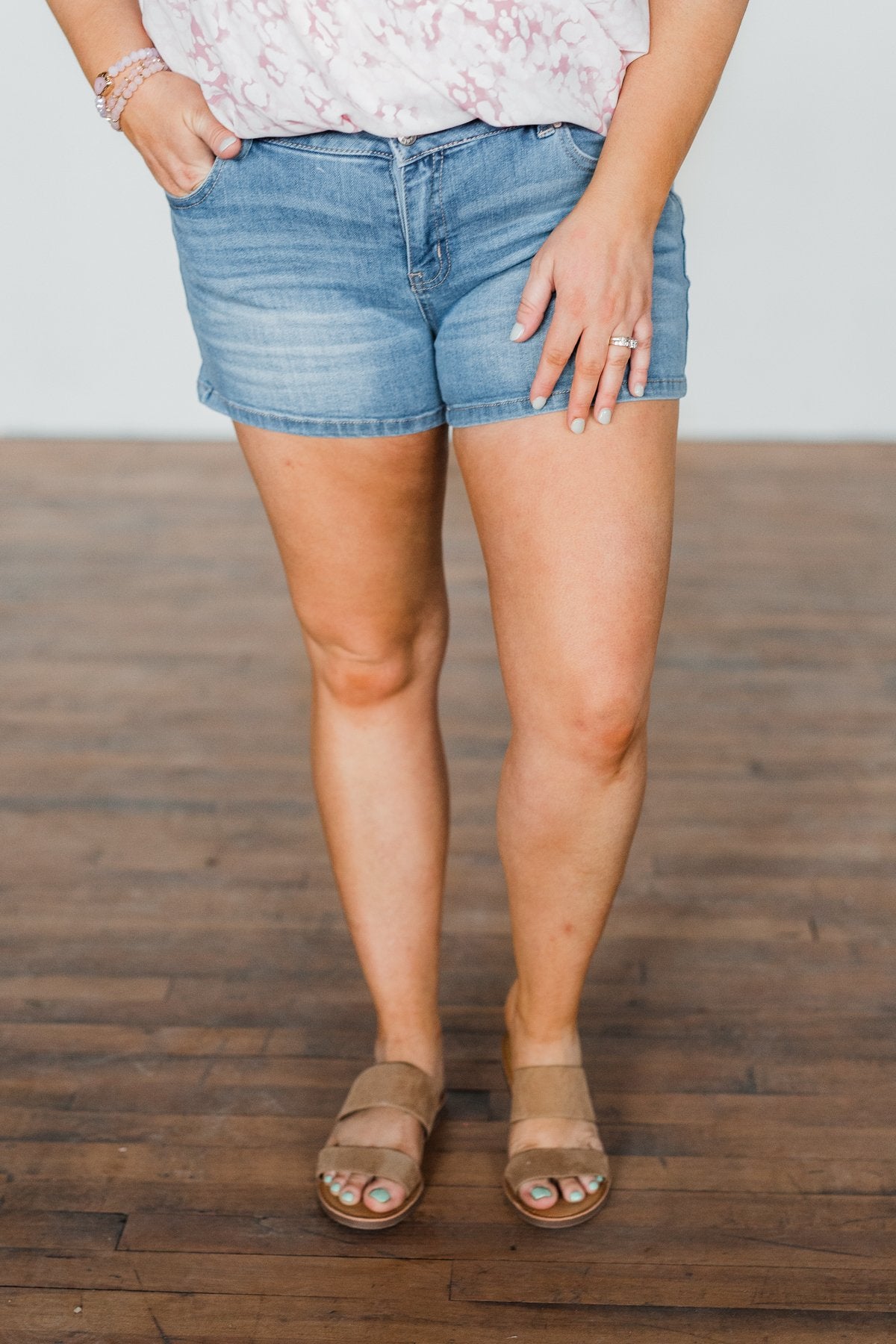 Celebrity Pink Shorts- Quinn Wash