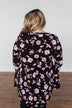 Make A Change Floral Babydoll Top- Eggplant Purple