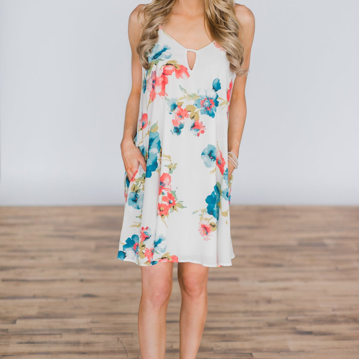 All in Bloom Floral Dress – The Pulse Boutique