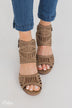 Very G Abby Block Heels- Taupe