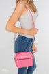 Essential Crossbody Purse- Fuchsia