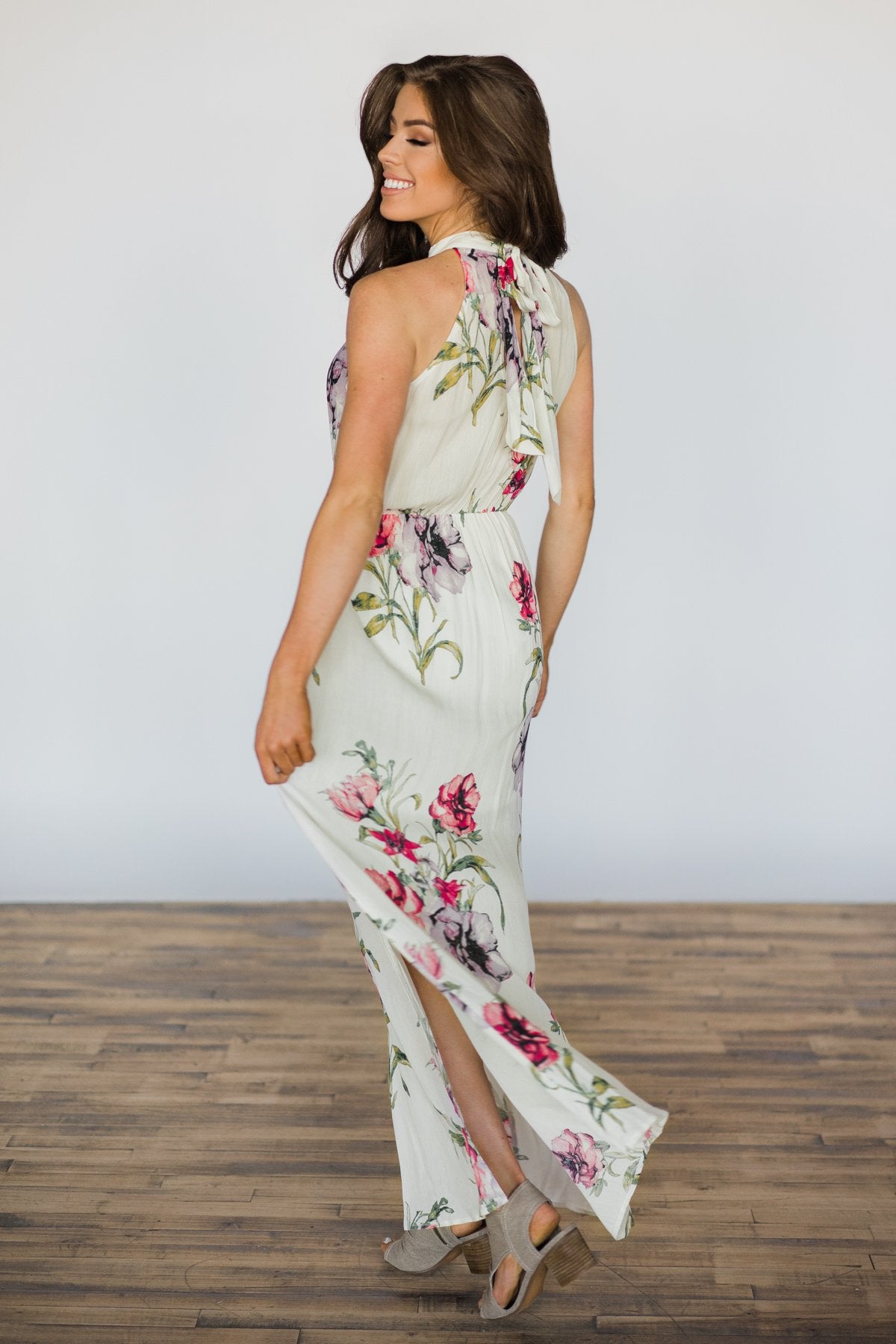 Moments in Maui Floral Maxi Dress