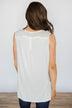 Nowhere to Be Ivory Tank Top