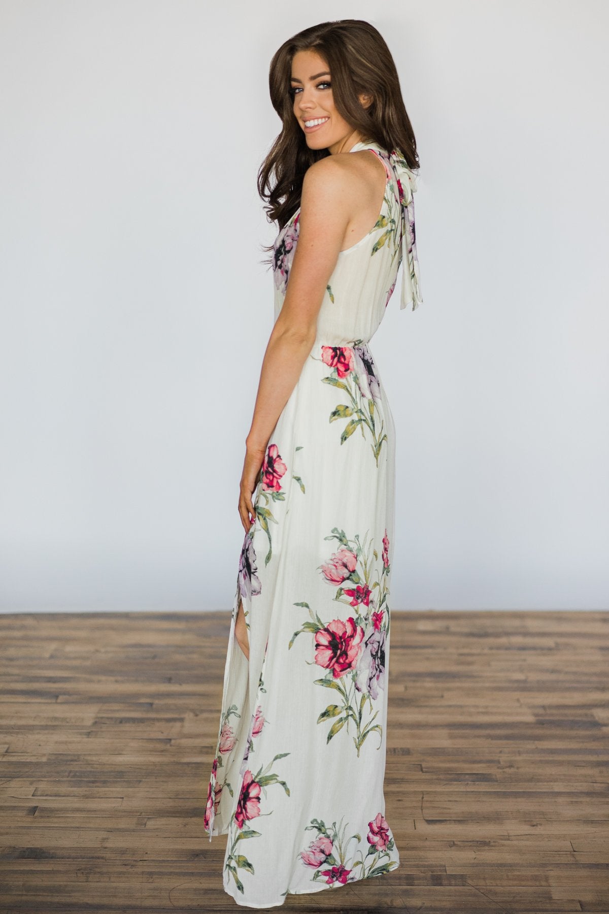 Moments in Maui Floral Maxi Dress