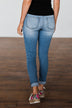 KanCan Distressed Skinny Jeans- Rosalie Wash
