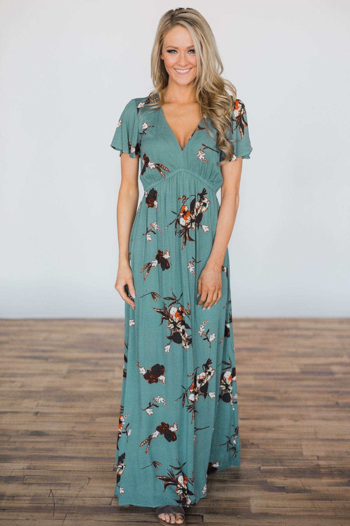 Dreaming of a New Day Floral Maxi Dress Dreaming of a New Day Floral Maxi Dress
