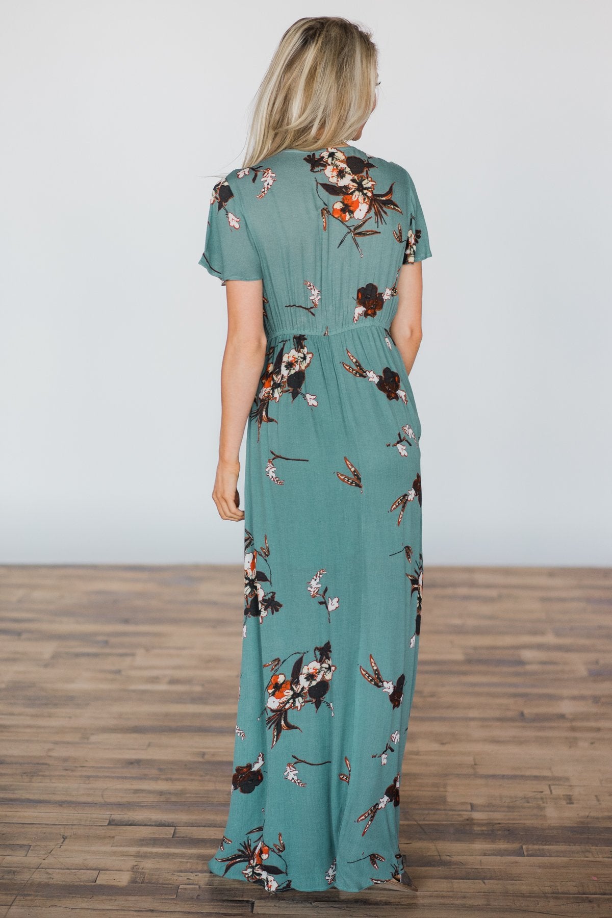 Dreaming of a New Day Floral Maxi Dress