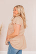 Always Find The Good Babydoll Top- Beige