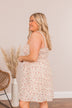 Lovely Bouquets Floral Dress- Cream