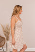 Lovely Bouquets Floral Dress- Cream