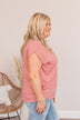 Shake Things Up Sleeveless Top- Dusty Pink