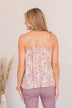 Wildflower Spirit Floral Tank- Lavender